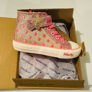 Brand new little girl star shoe